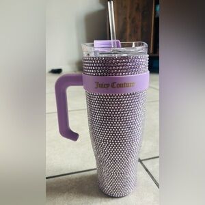 Juicy Couture Rhinestone Studded 40 oz Tumbler